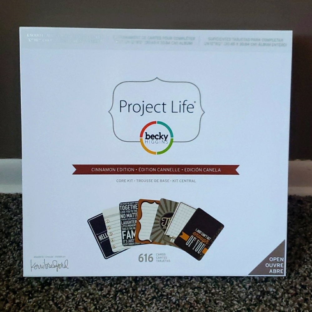 Becky Higgins scrapbooking Project Life Cinnamon Edition Core Kit